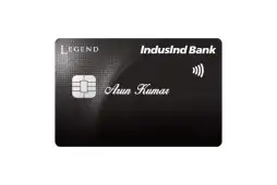 इंडस इंड बैंक लीजेंड क्रेडिट कार्ड