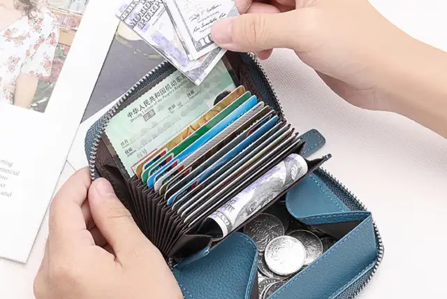 credit card holder